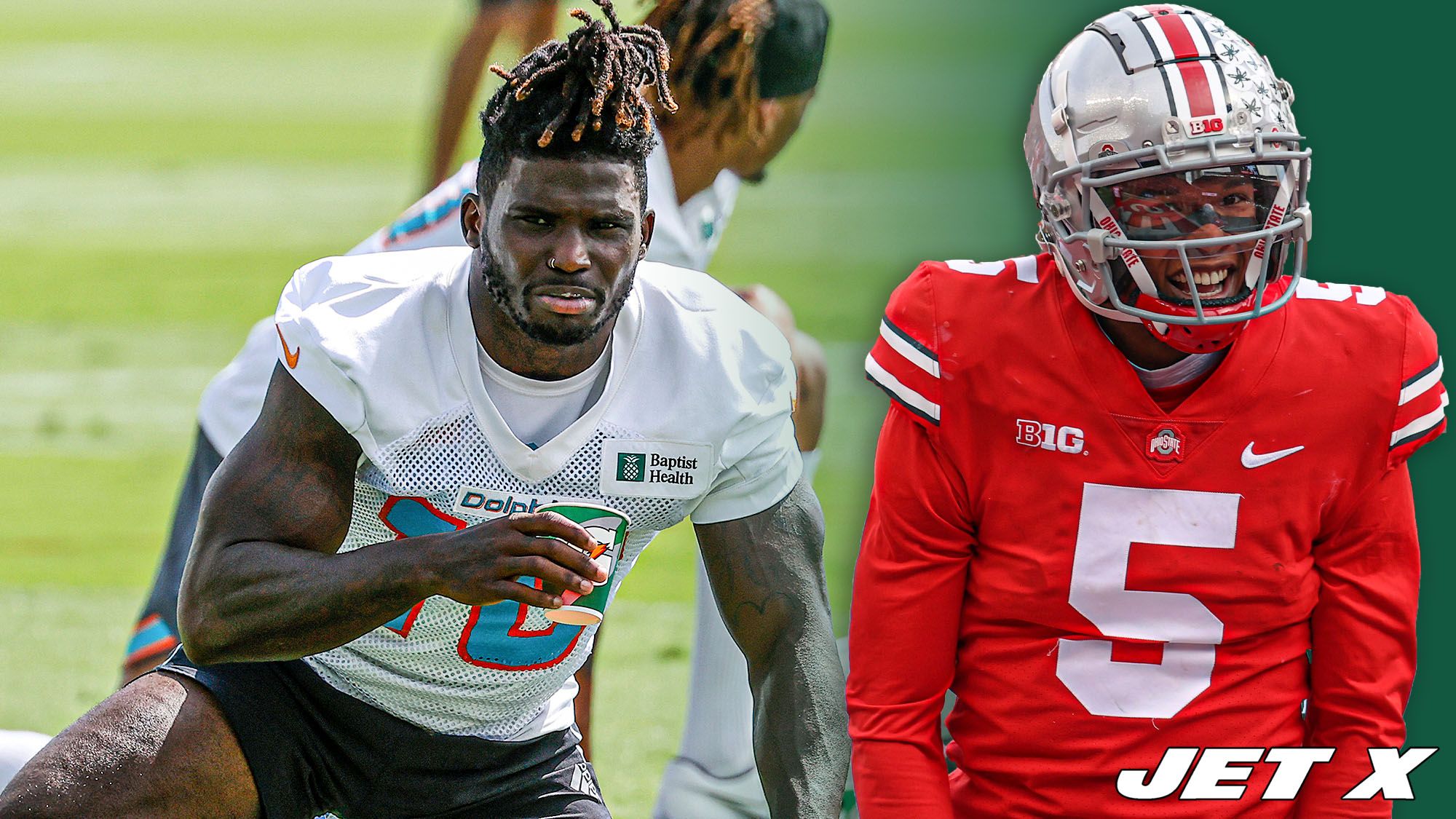 Garrett Wilson, Tyreek Hill, NY Jets, Trade, Offer, Miami Dolphins