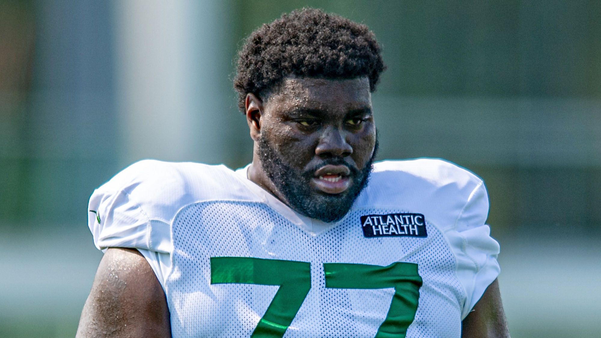 Mekhi Becton, NY Jets, Return, Injury, Minicamp