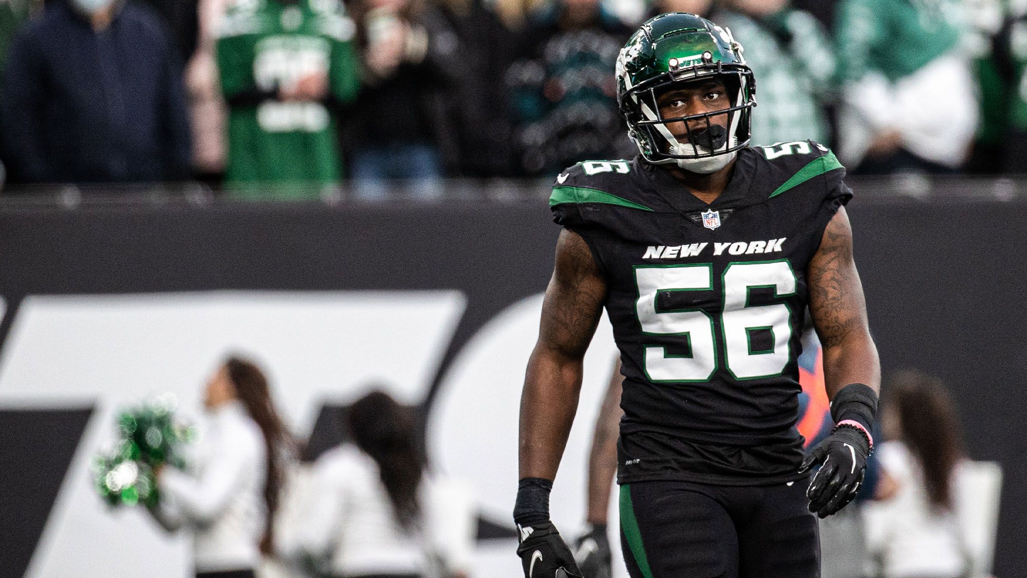 Quincy Williams, NY Jets, Stats, PFF, Age