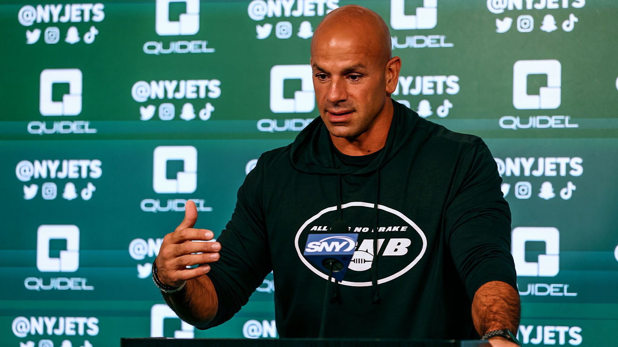 Robert Saleh, NY Jets, Rich Eisen Interview
