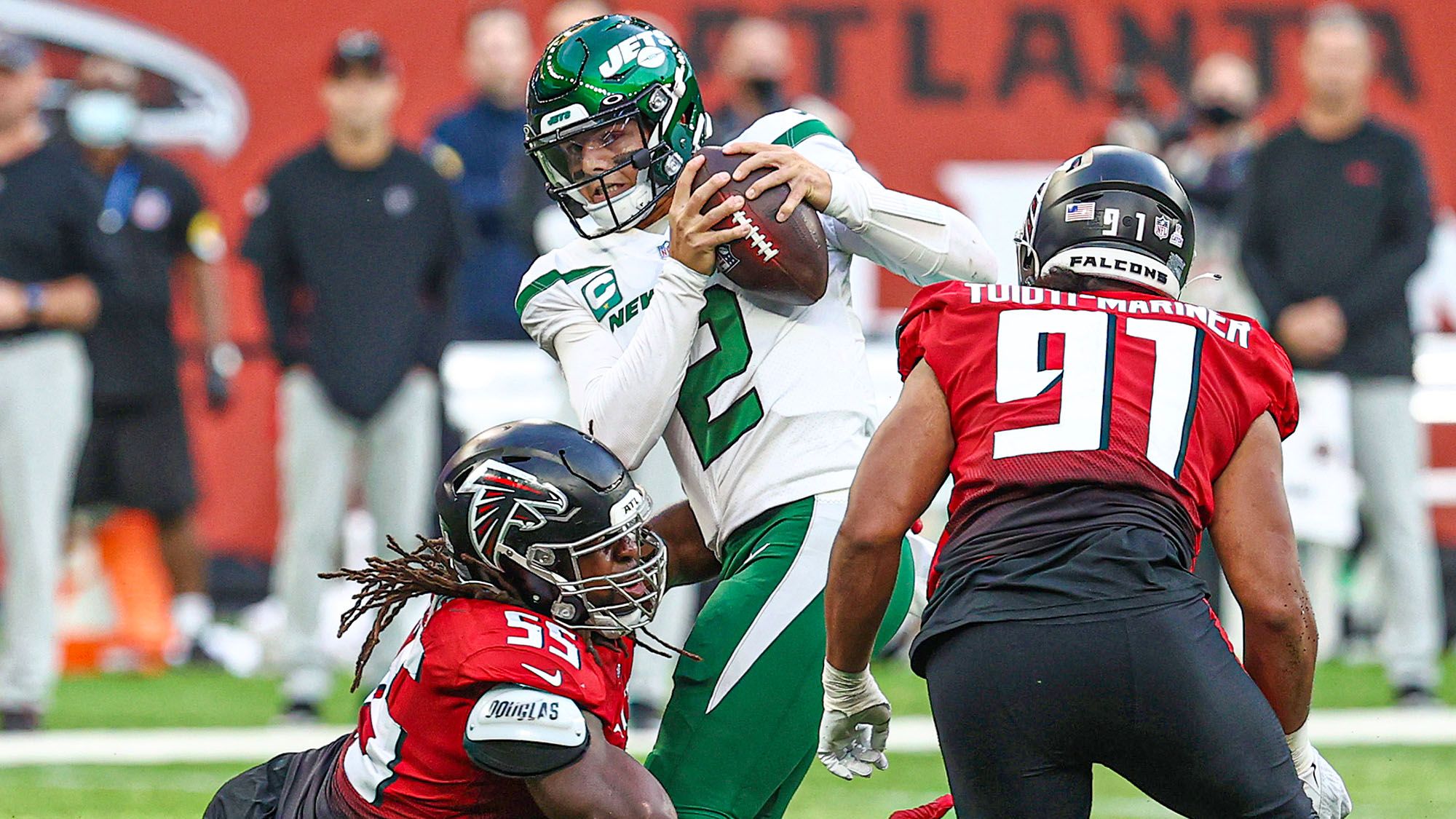 Zach Wilson, NY Jets, Stats, PFF, 2022, London