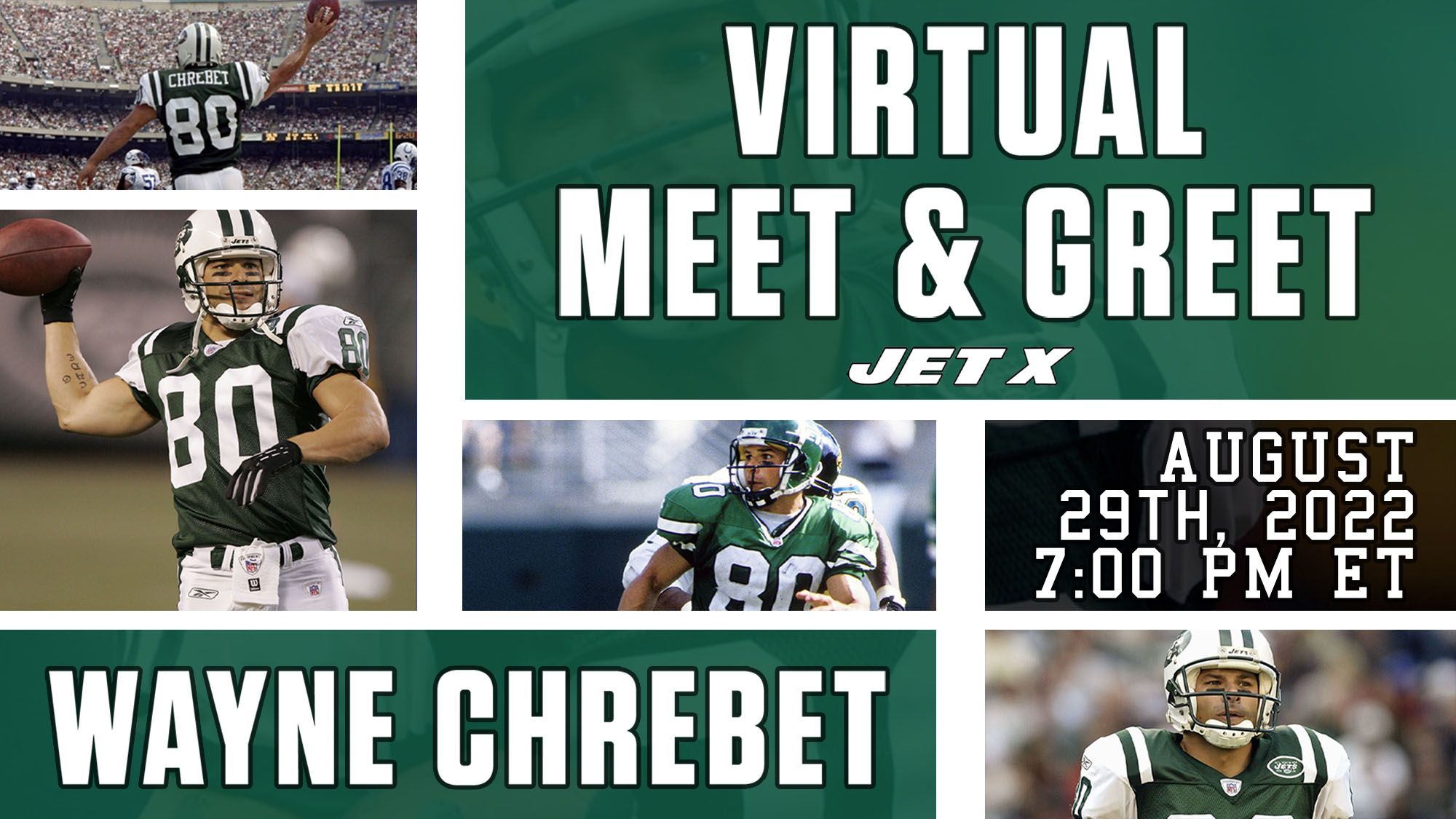 Underdog Jets Podcast, Wayne Chrebet Meet & Greet
