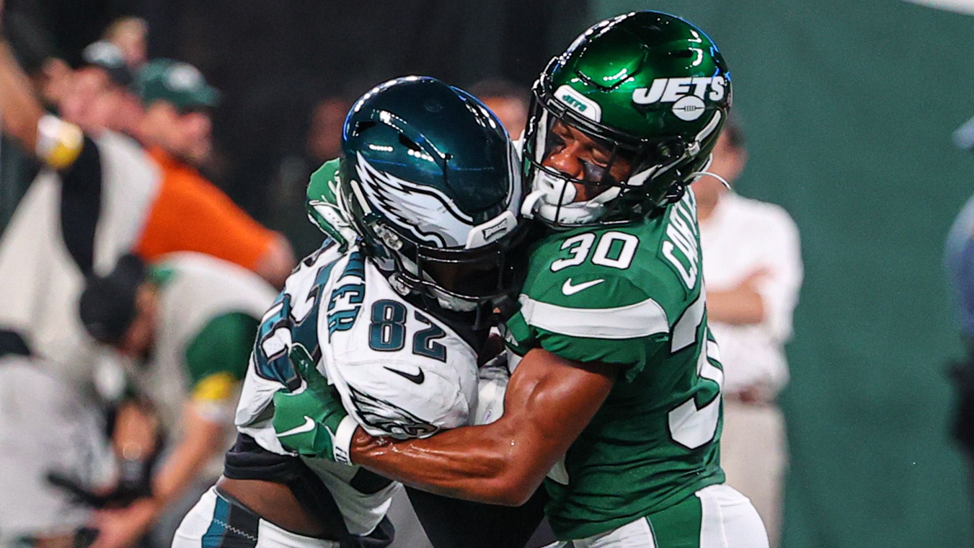 Michael Carter II, NY Jets, Preseason