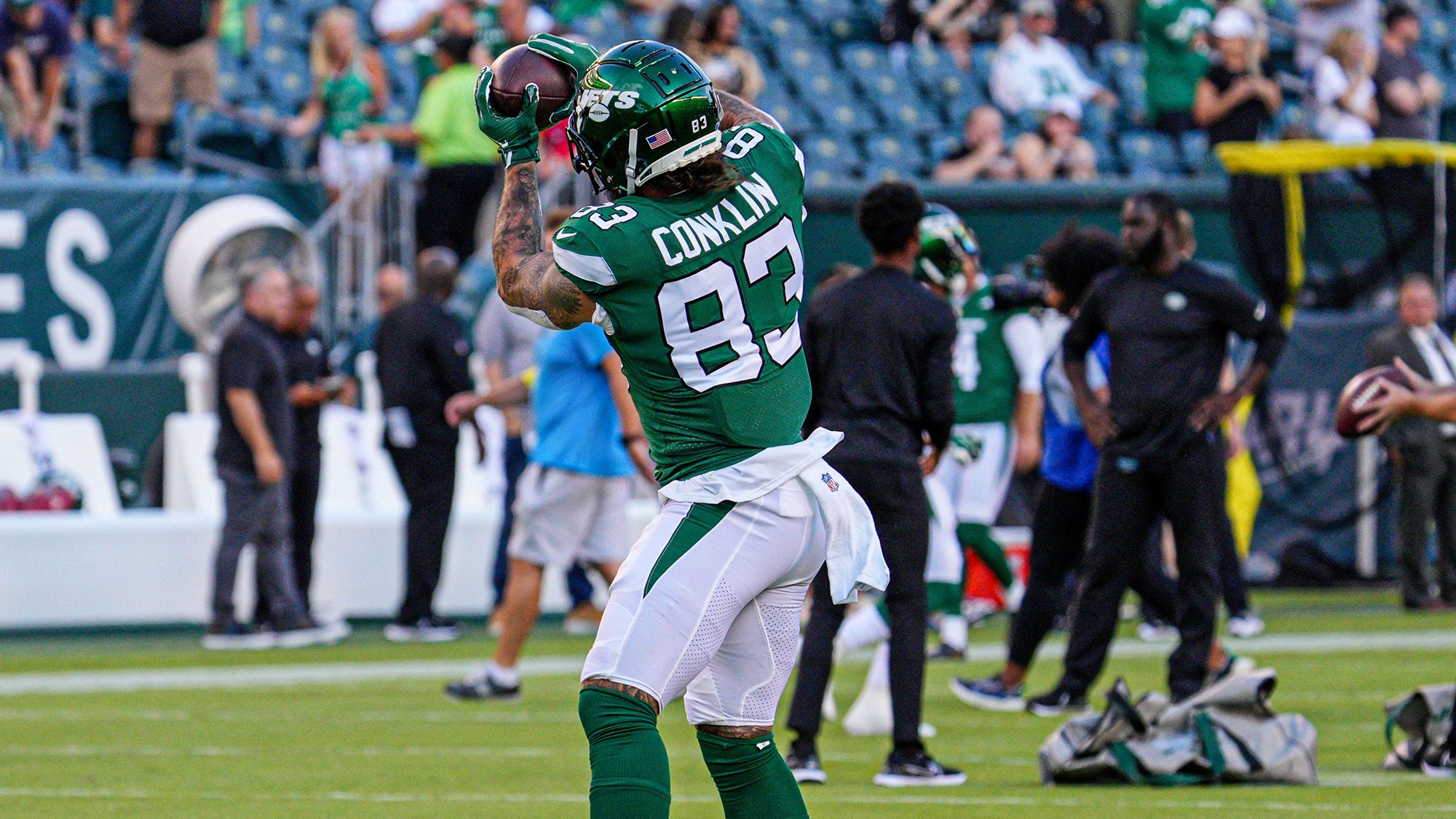 Tyler Conklin, NY Jets, Stats, 2021, 2022