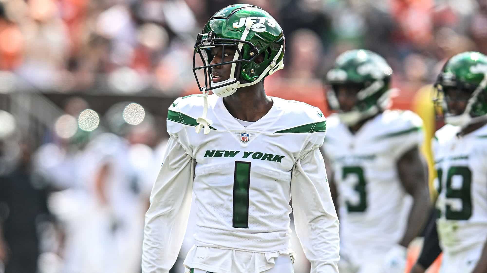 Sauce Gardner, NY Jets, Jersey, Uniform