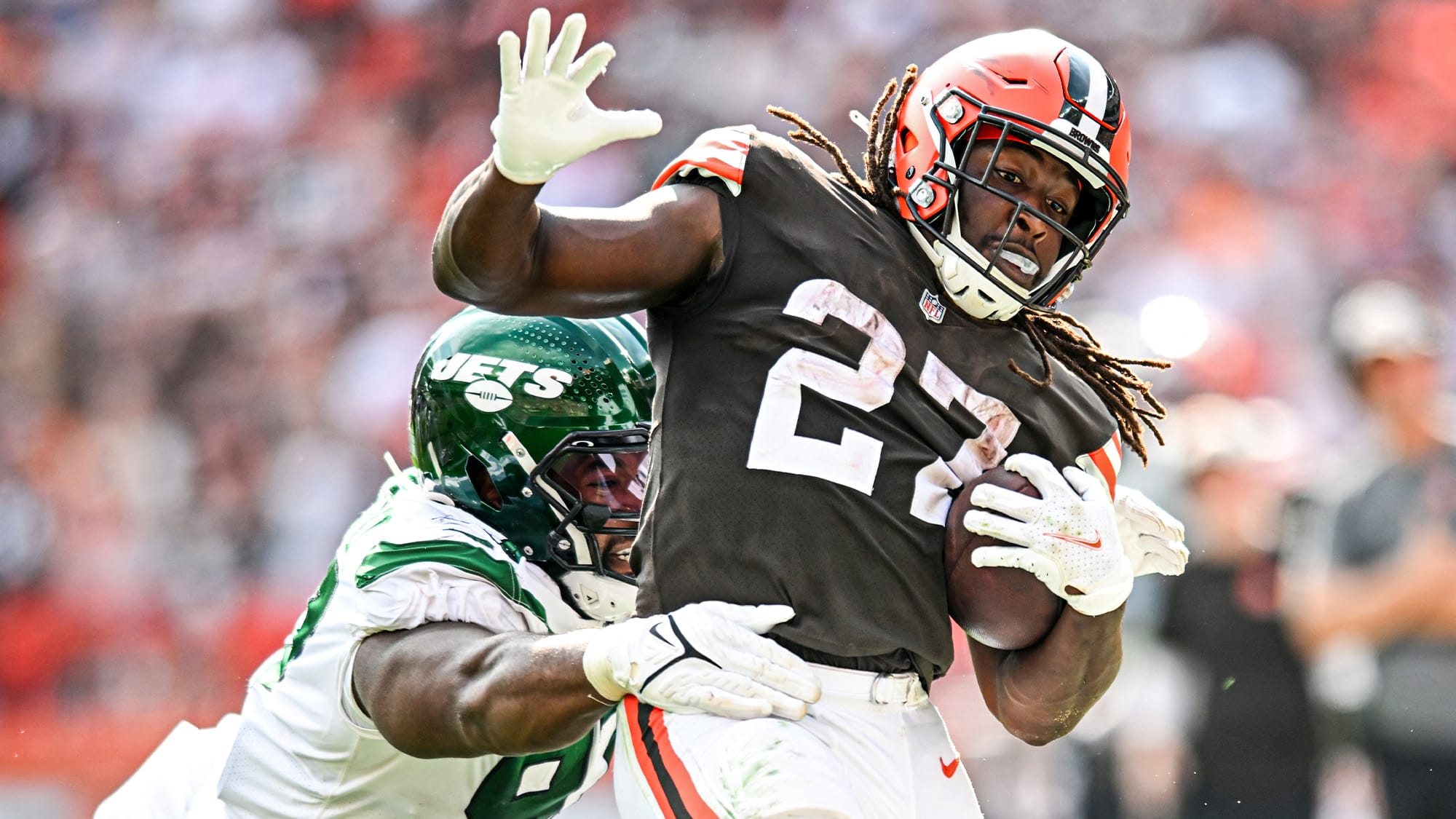 Kareem Hunt, NY Jets, Browns, Stats