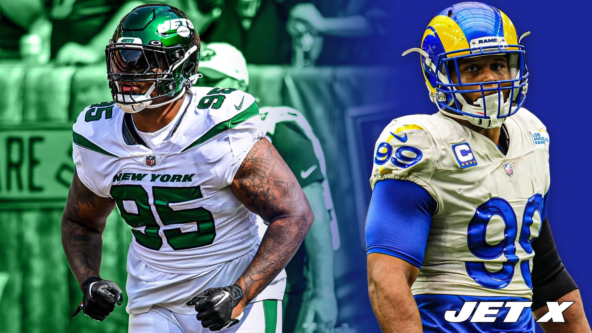 Quinnen Williams, NY Jets, Aaron Donald, Stats, Pressures, Rank, Contract