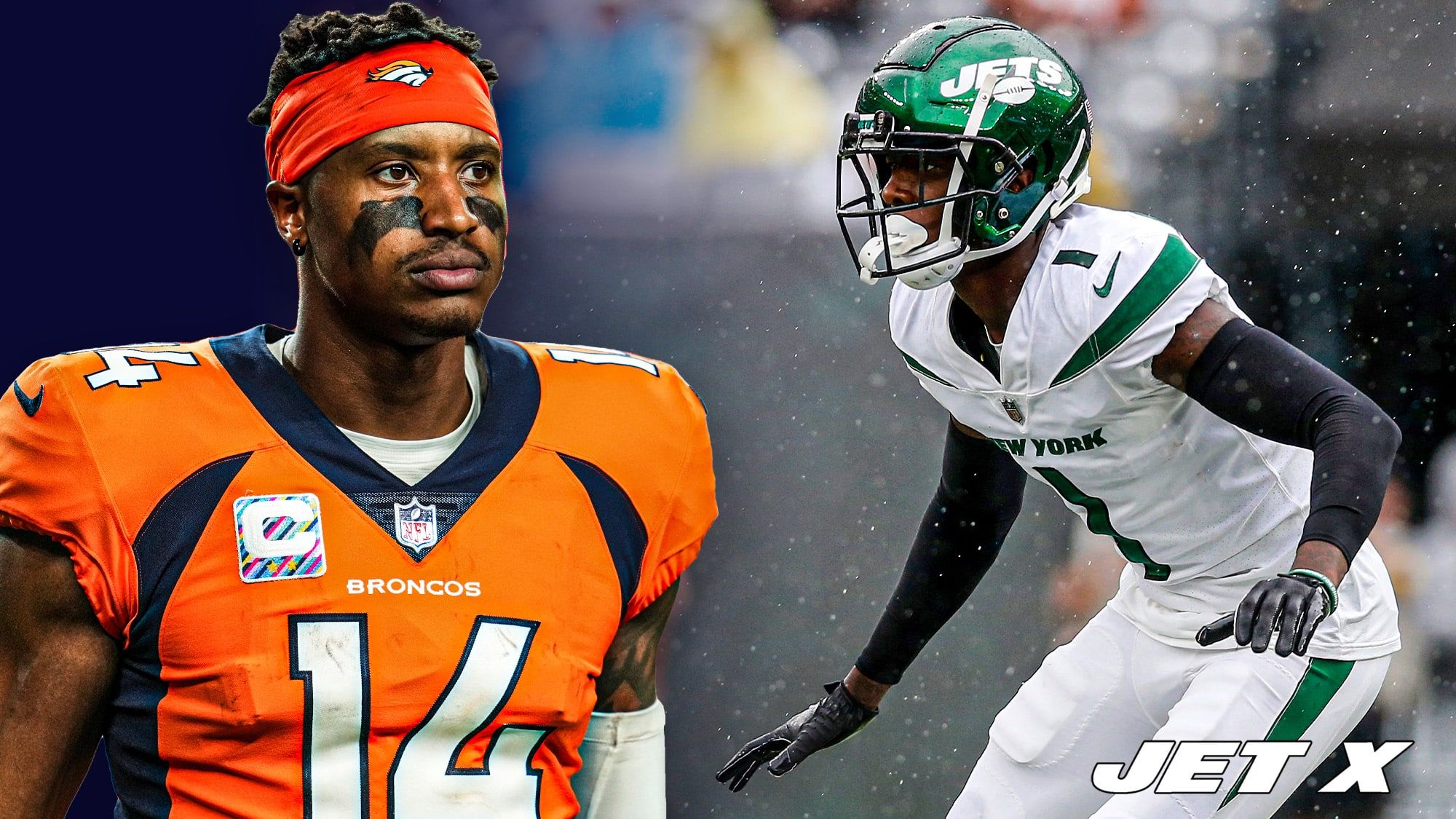 Sauce Gardner, NY Jets, Sauce Island, Courtland Sutton, Denver Broncos