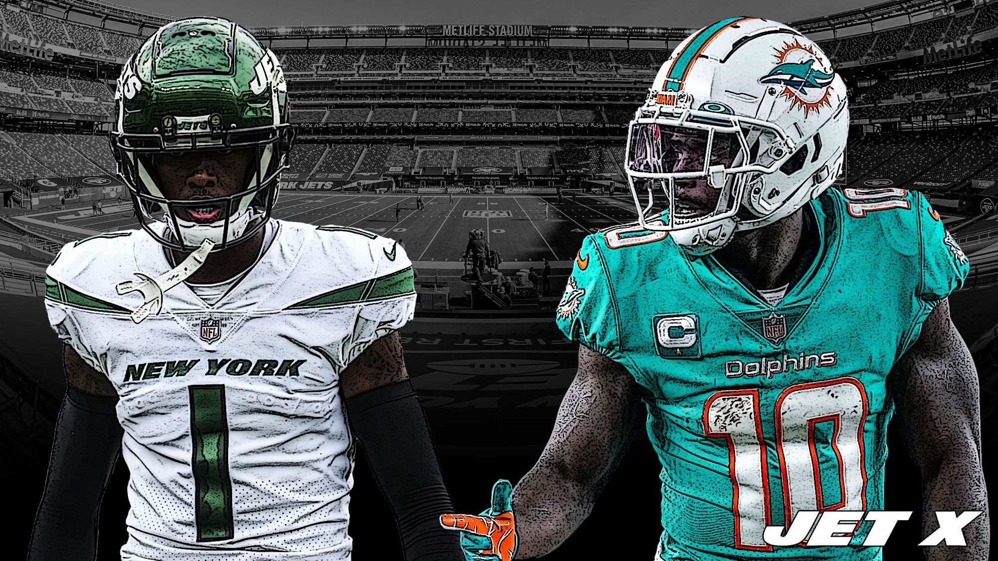 Sauce Gardner, Tyreek Hill
