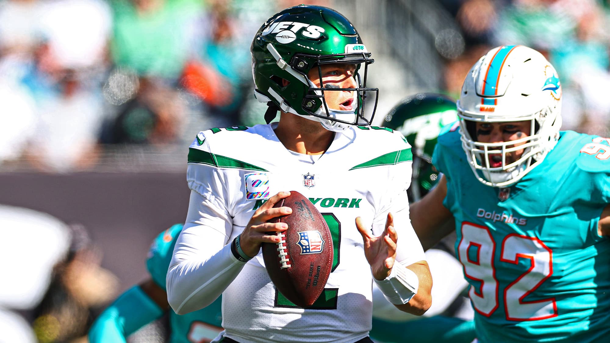 Zach Wilson, NY Jets, Stats, Ranks, PFF