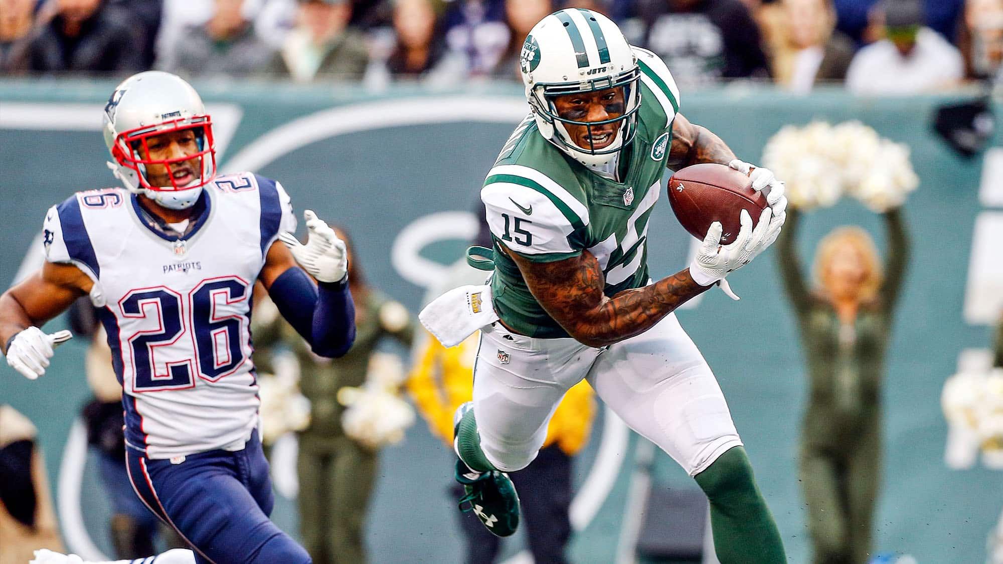 Brandon Marshall, NY Jets, Patriots, Julian Edelman