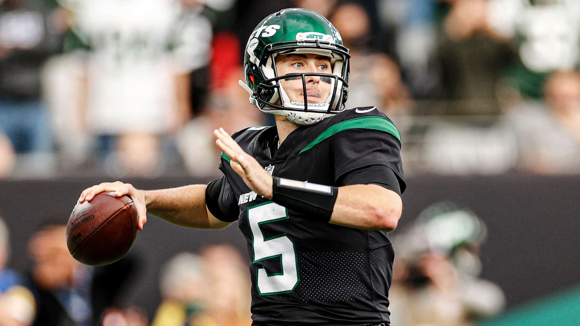 Mike White, NY Jets, Stats, Pressure, Interceptions, Rating, Grade
