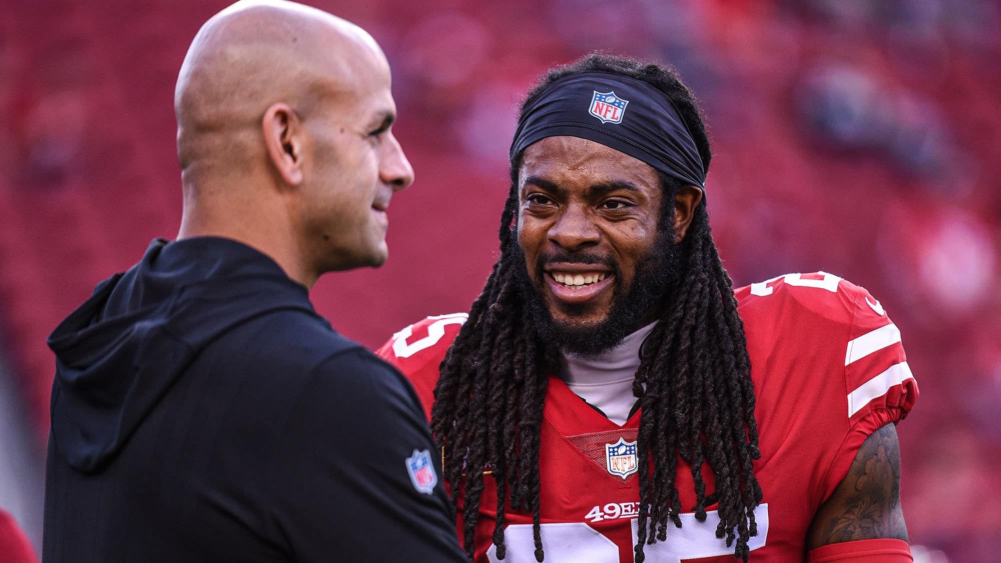 Richard Sherman, Robert Saleh, 49ers, D.J. Reed, Sauce Gardner, NY Jets