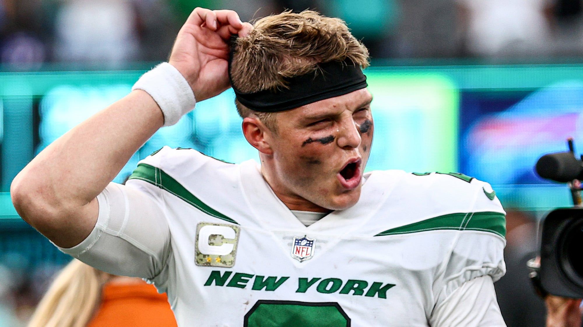 Zach Wilson, NY Jets, Stats, Grade, Bills