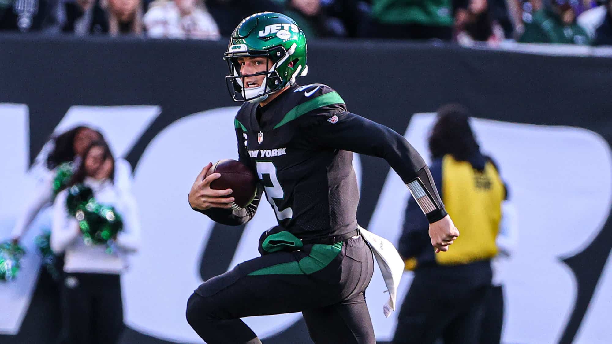 Zach Wilson, NY Jets, Rushing, Stats