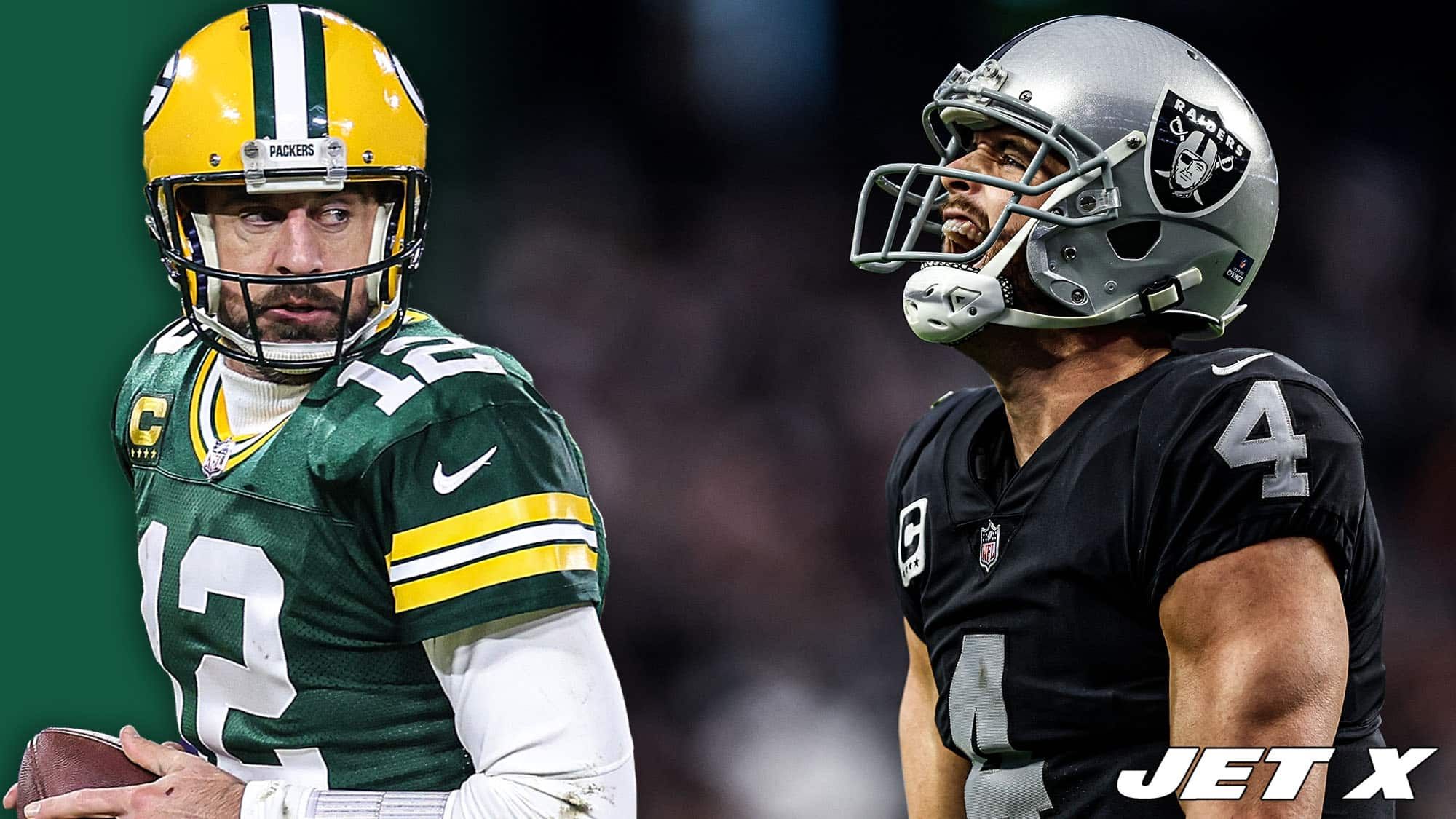 Aaron Rodgers, NY Jets, Derek Carr