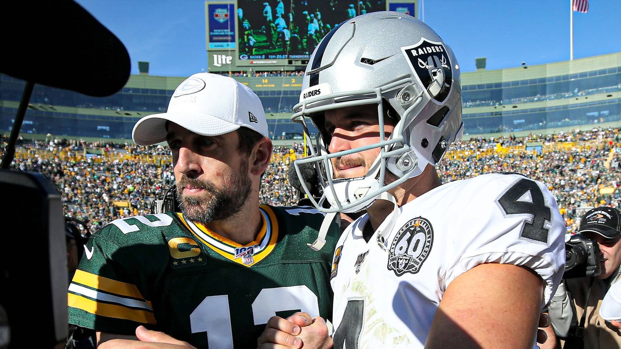 Derek Carr, Aaron Rodgers, NY Jets, Visit, Rumors