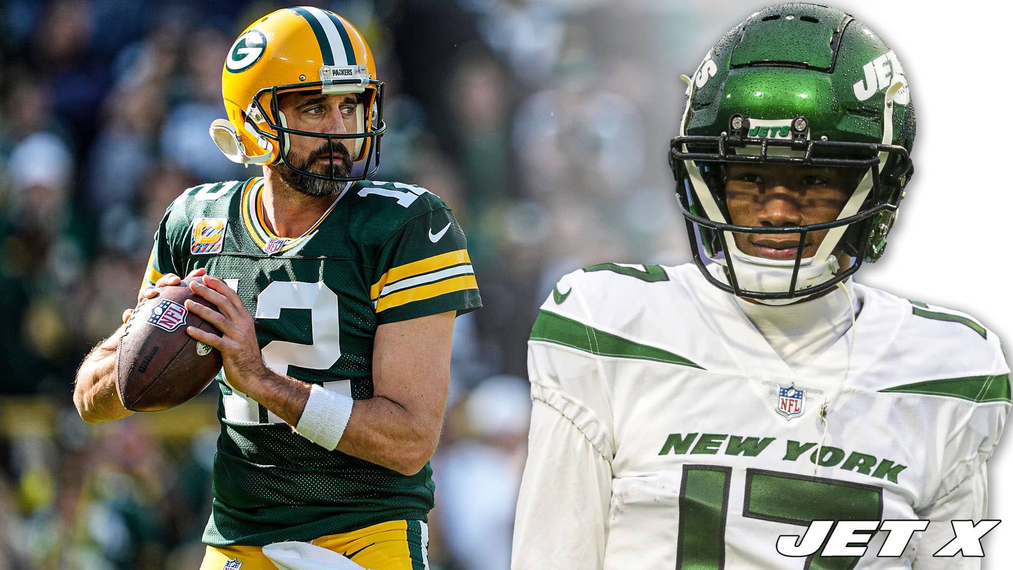 Aaron Rodgers, NY Jets, Stats, Garrett Wilson