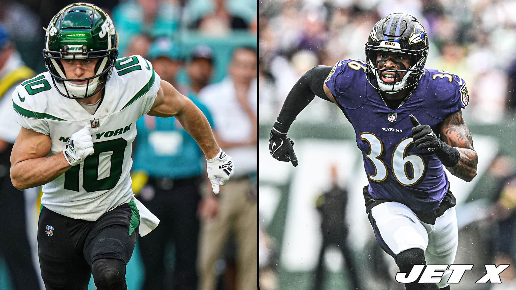 NY Jets, Braxton Berrios, Chuck Clark, Trade