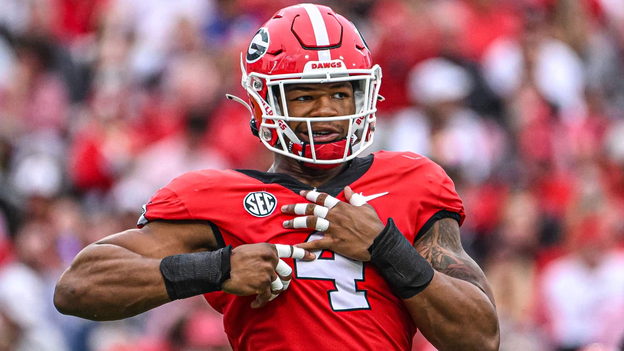 Nolan Smith, Georgia, NFL Draft, NY Jets, Mock