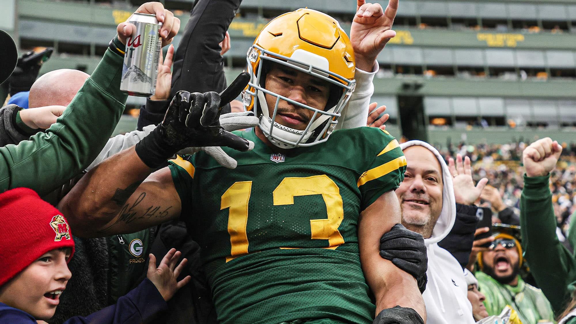 Allen Lazard, NY Jets, Jersey Number