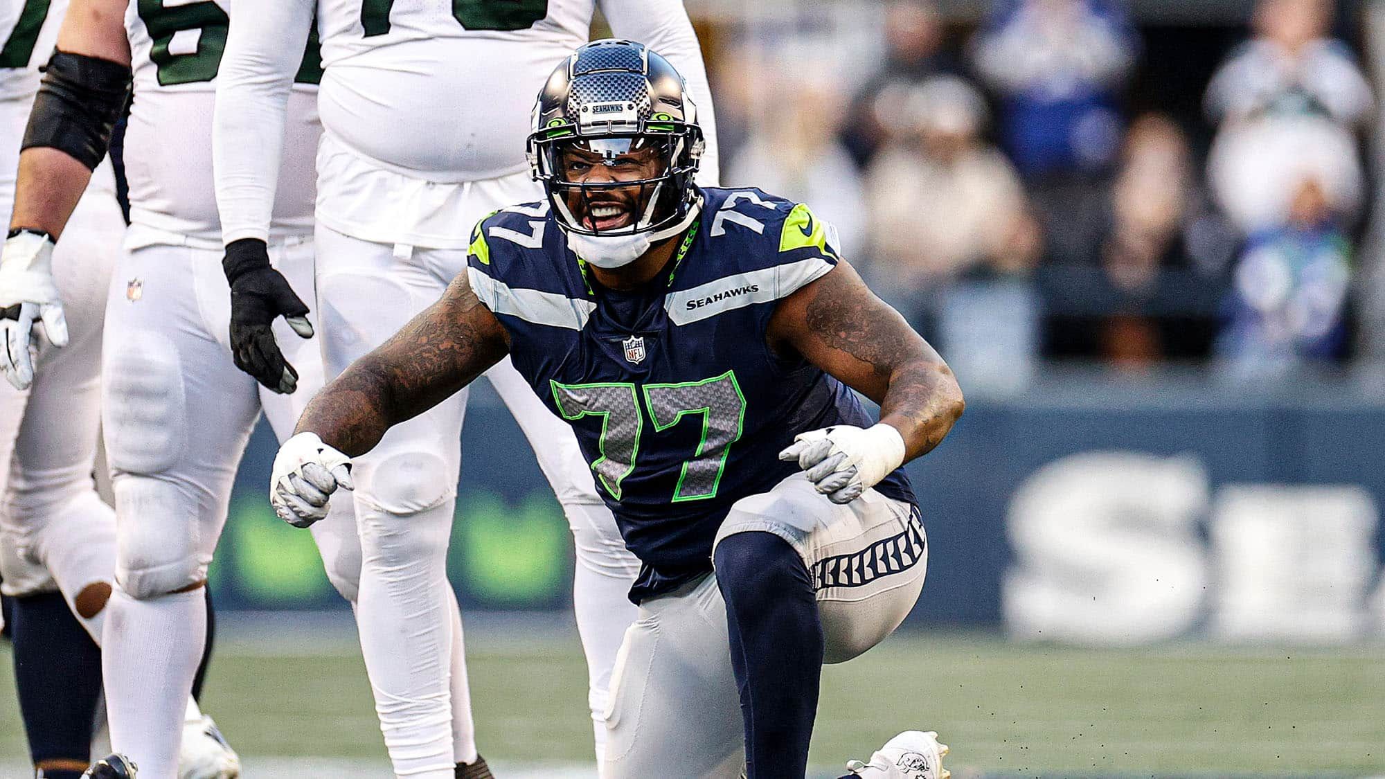 Quinton Jefferson, Seahawks, NY Jets