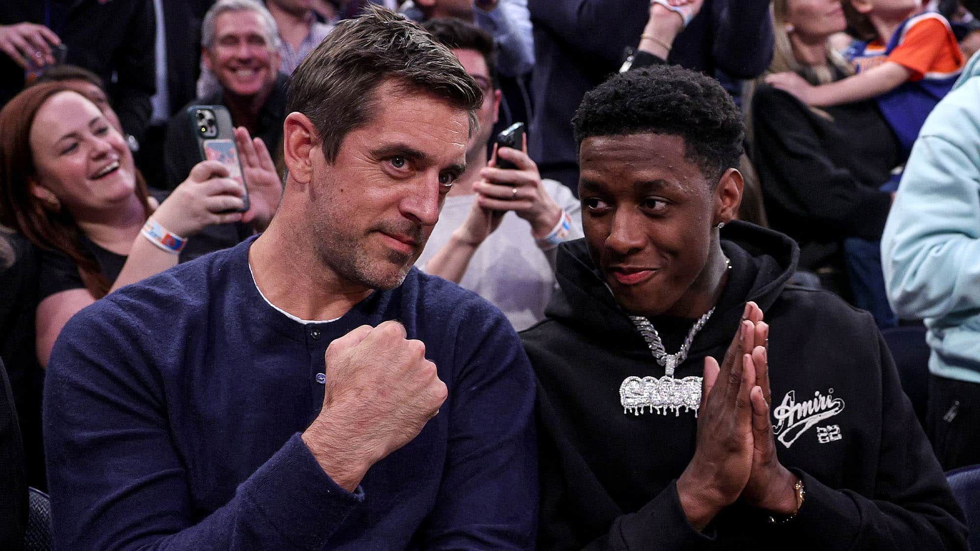 Aaron Rodgers, Sauce Gardner, MSG, NY Jets Contract