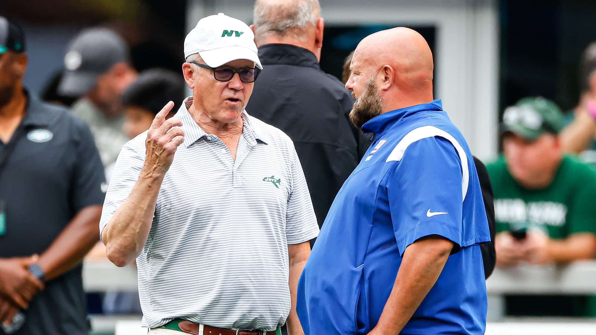 Woody Johnson, Brian Daboll, NY Jets, MetLife Stadium