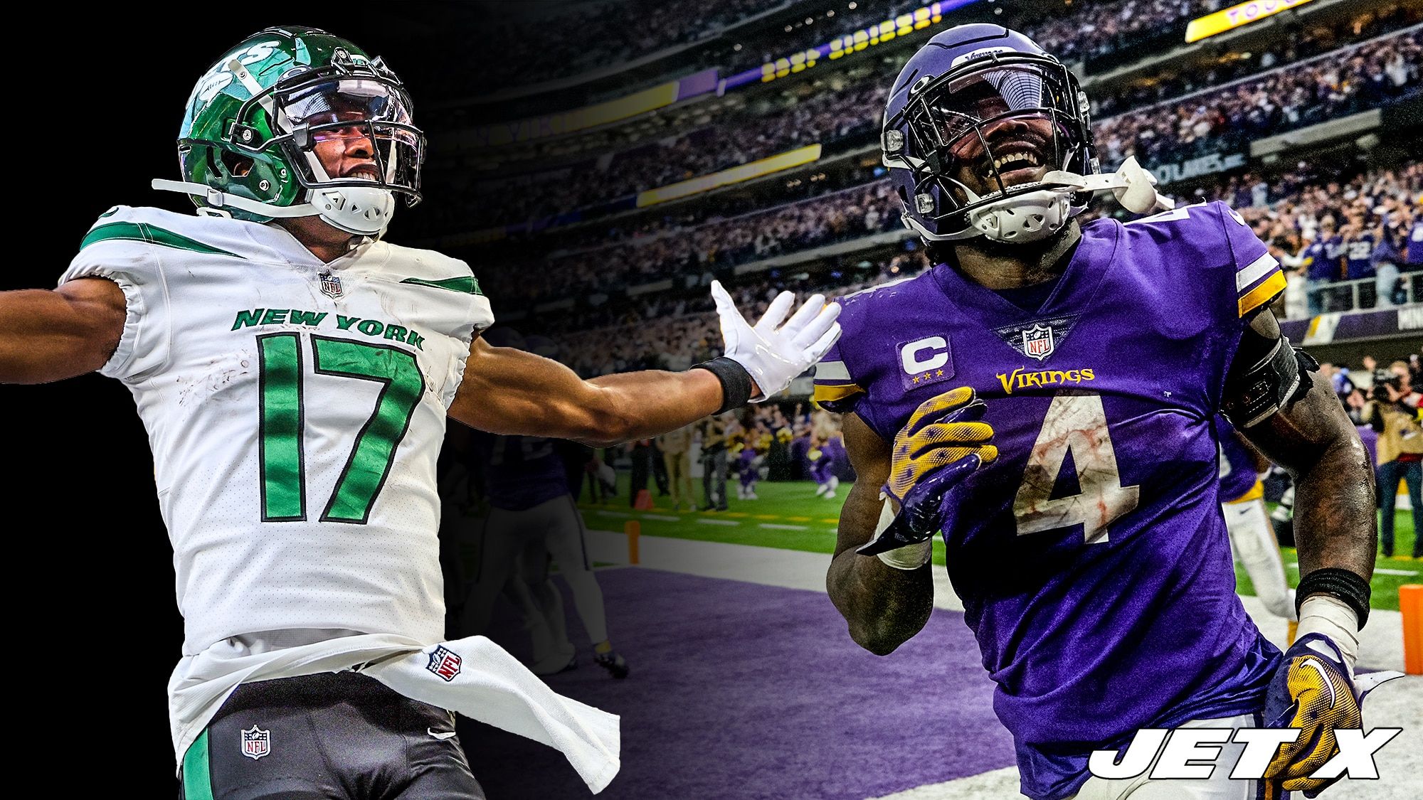 Garrett Wilson, Dalvin Cook