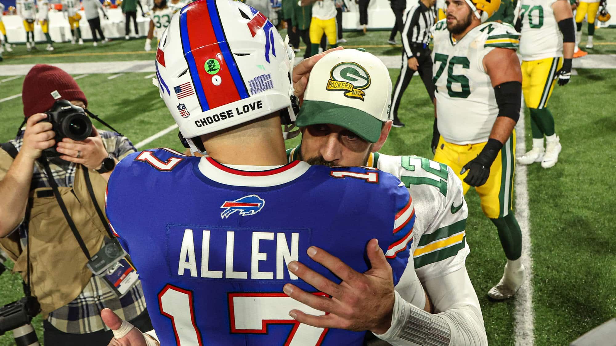 New York Jets, Buffalo Bills, Josh Allen, Aaron Rodgers