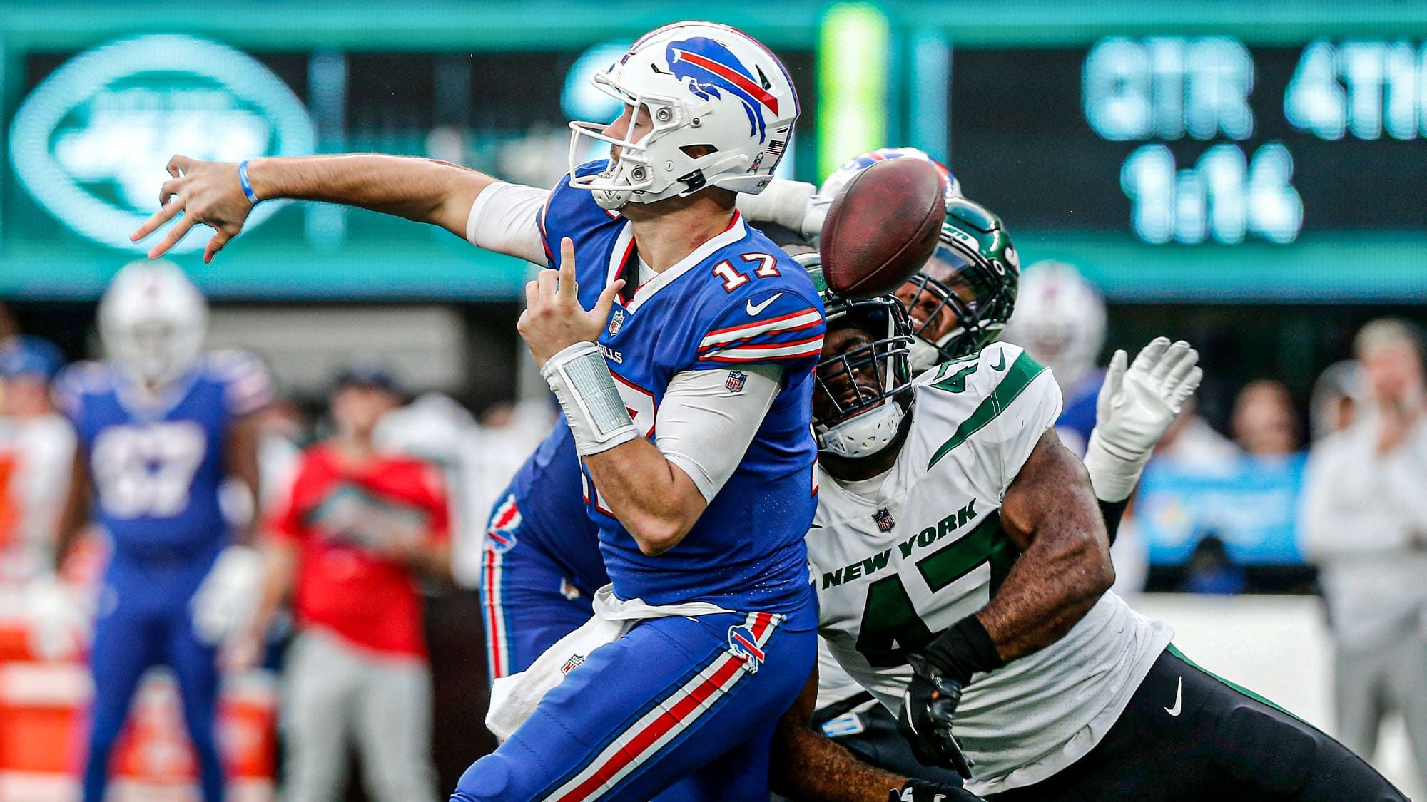 Bryce Huff, NY Jets, Josh Allen, Bills