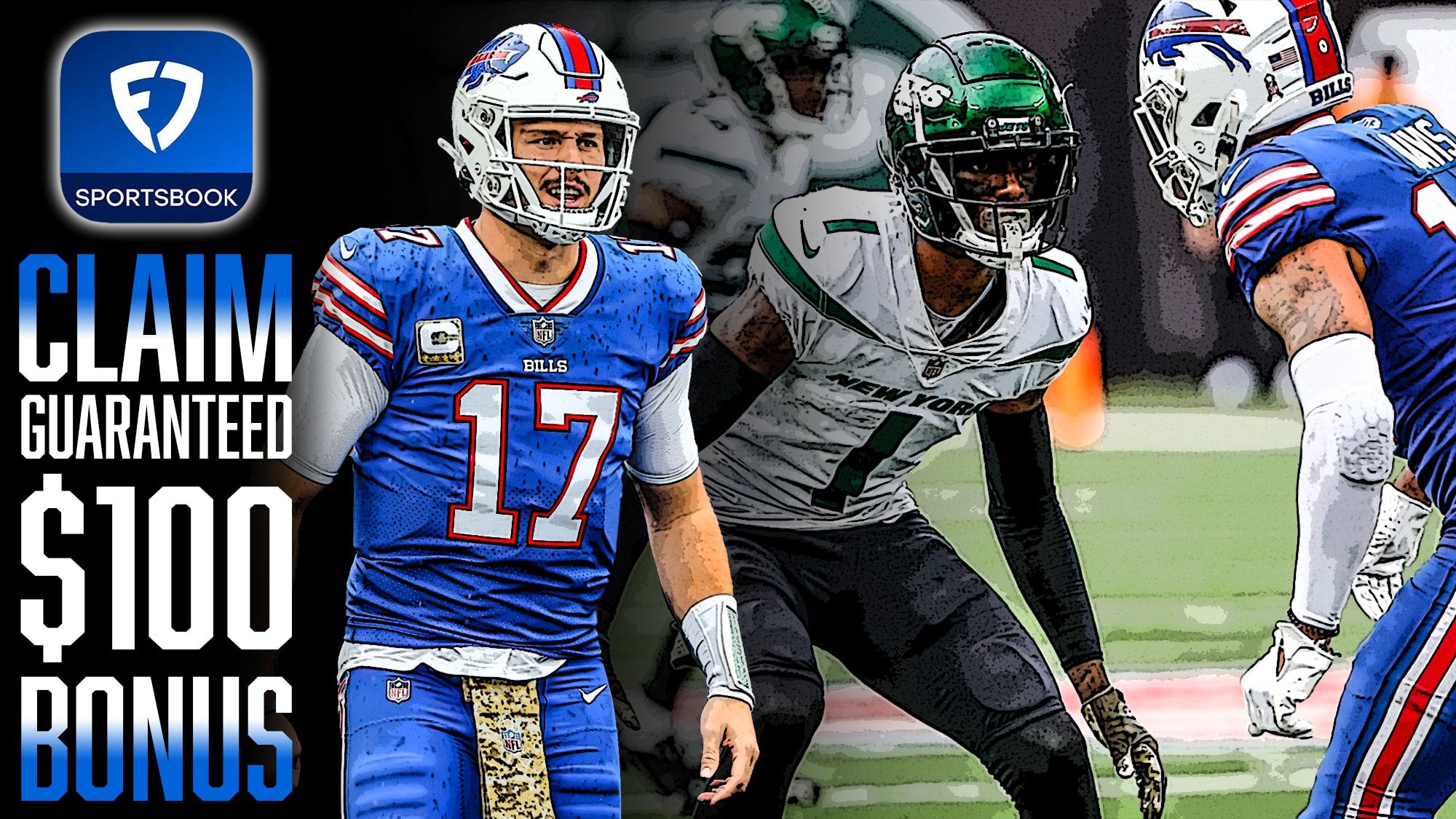 FanDuel Promo Code, Bet $5-Get $100 Bonus, Jets-Bills Odds