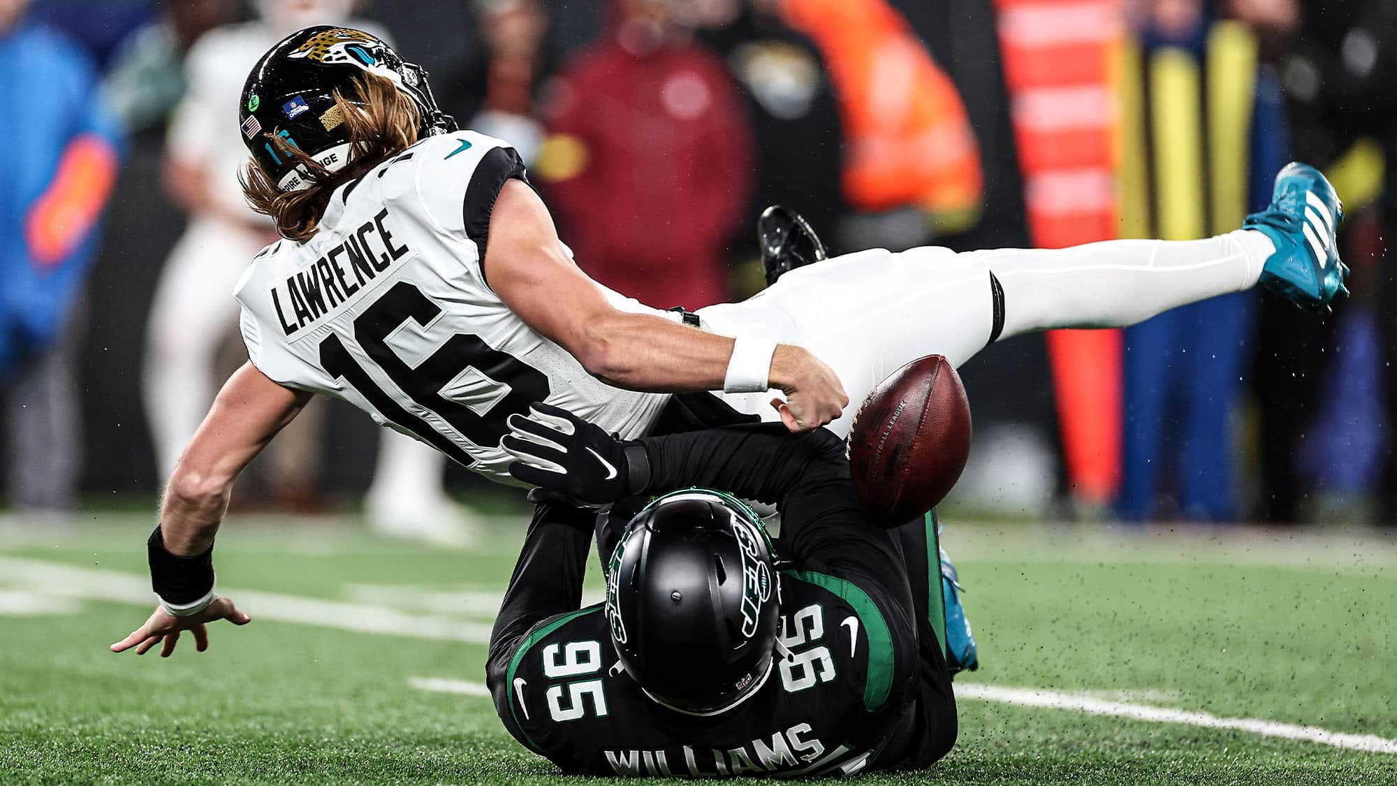 NY Jets, Quinnen Williams, Sack