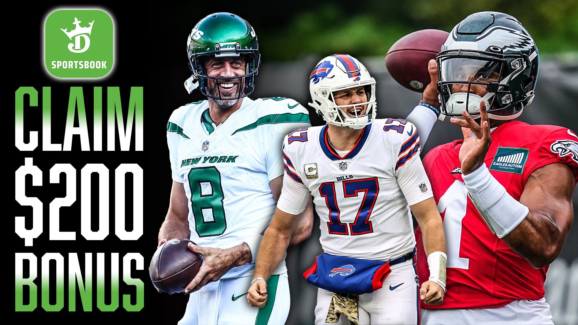 DraftKings Promo Code, $200 in Bonus Bets, NFL Week 1