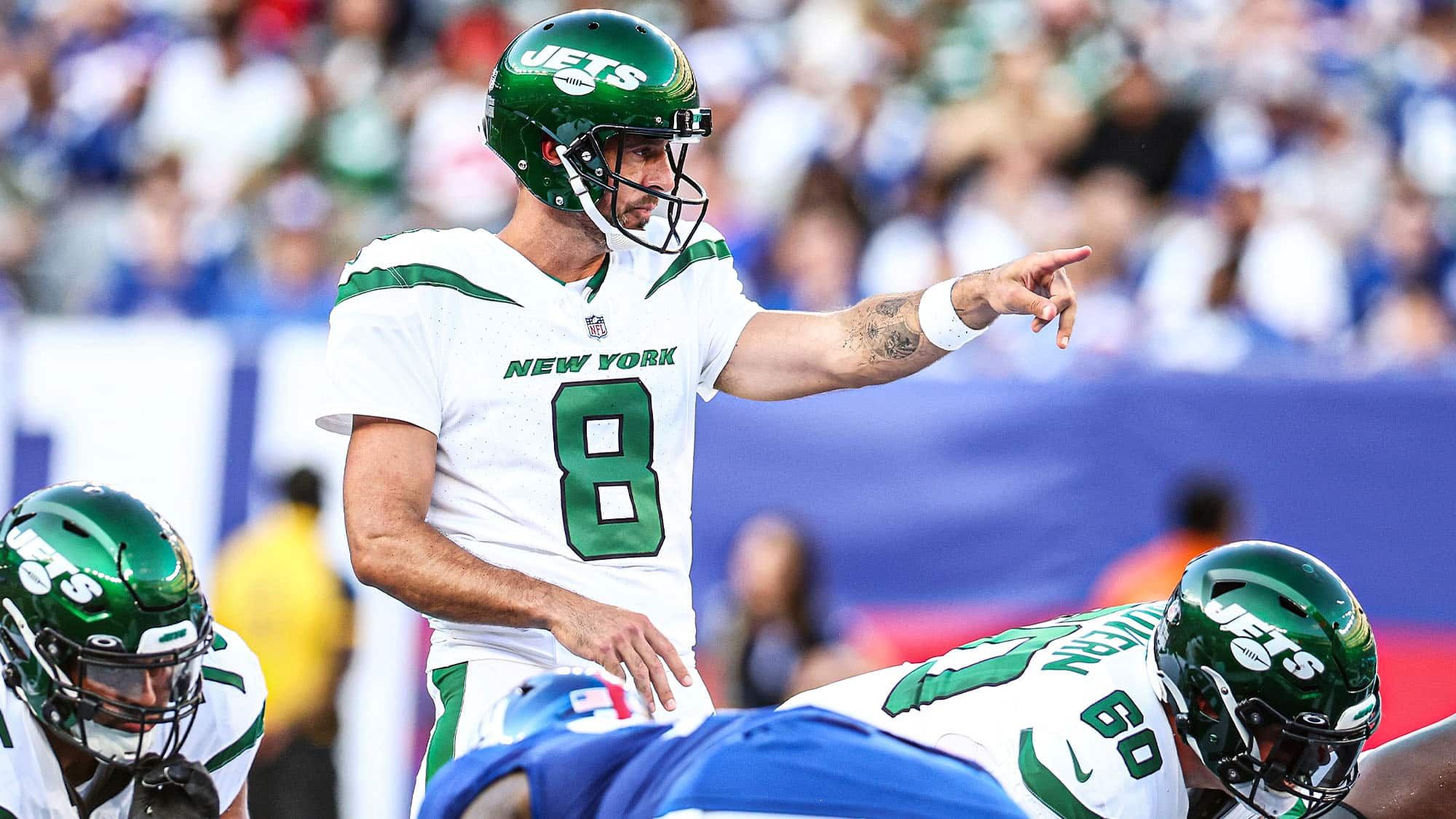 NY Jets, Aaron Rodgers, Offensive Line