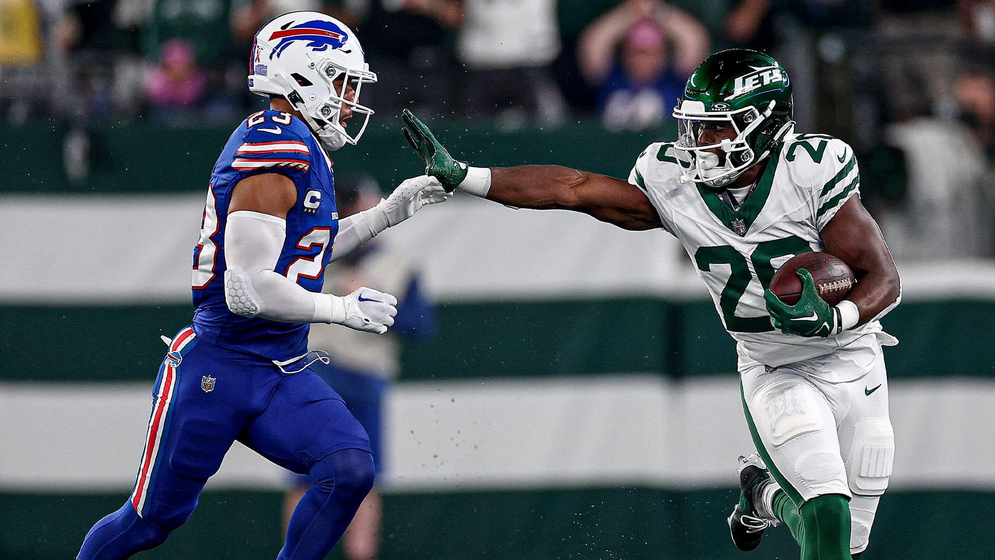 Breece Hall, NY Jets, Bills