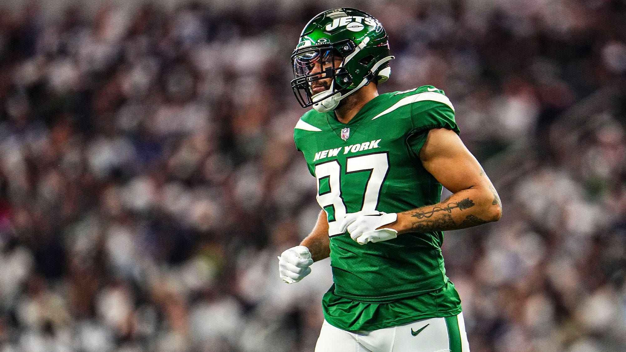 C.J. Uzomah, NY Jets, Blocking