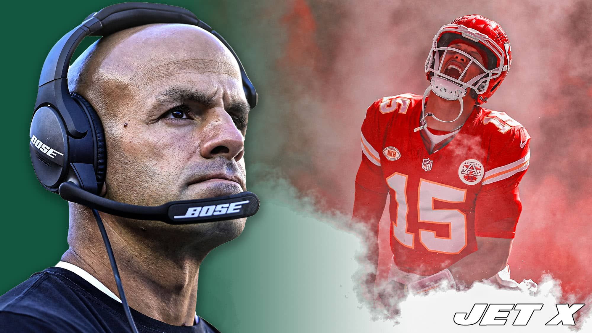 NY Jets, Robert Saleh, Patrick Mahomes