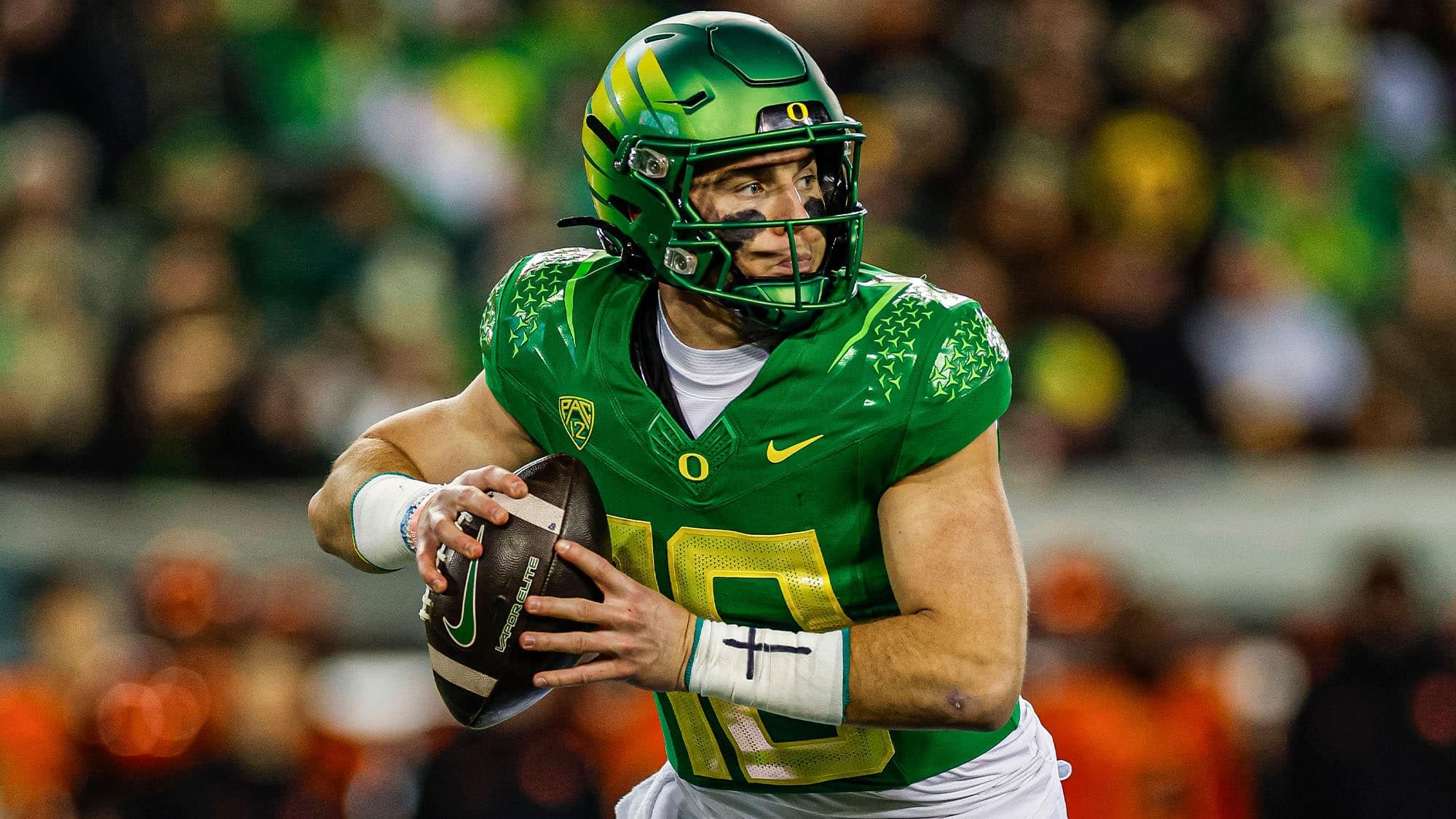 Bo Nix, Oregon, NFL Draft, NY Jets, QB Rankings