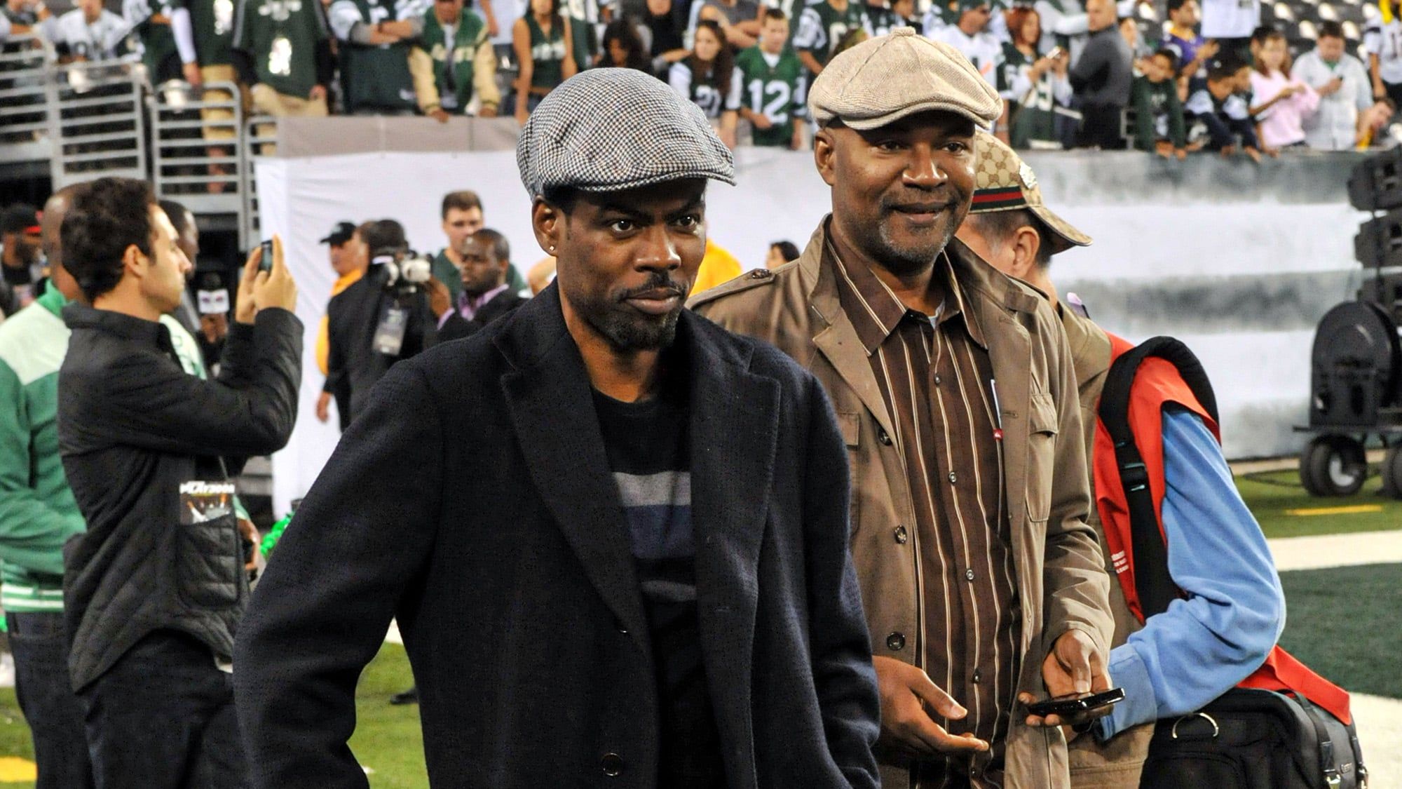 Chris Rock, NY Jets, Raiders, Fans
