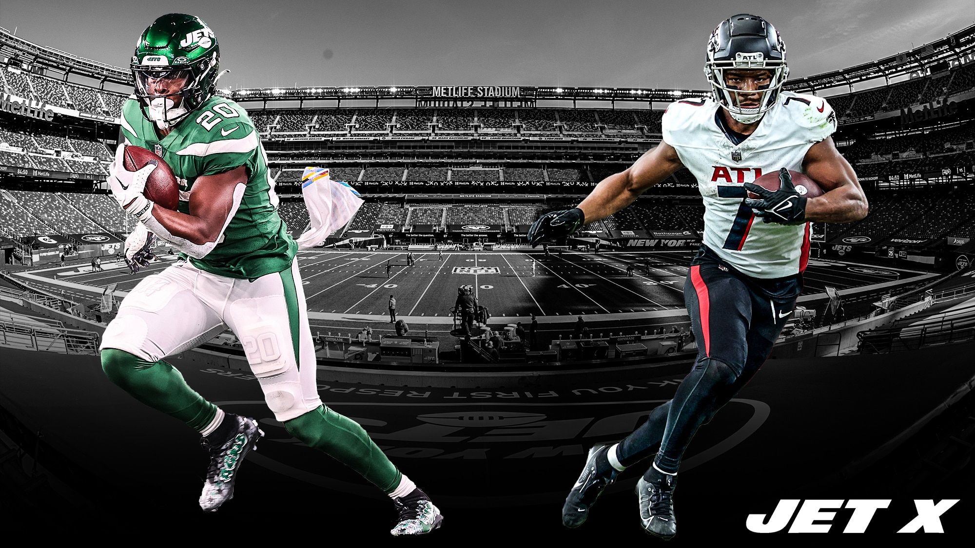 New York Jets, Atlanta Falcons, 2023, NFL, Week 13, Breece Hall, Bijan Robinson