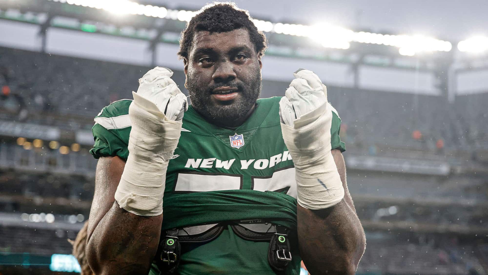 Mekhi Becton, NY Jets, Contract, Stats, Film