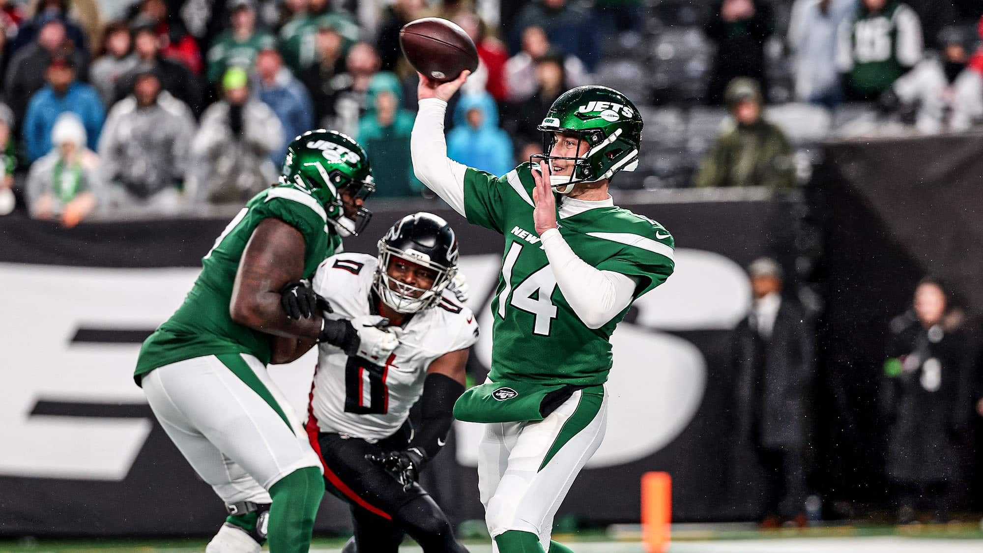 NY Jets, Trevor Siemian, Tape, Breakdown, Film, Falcons