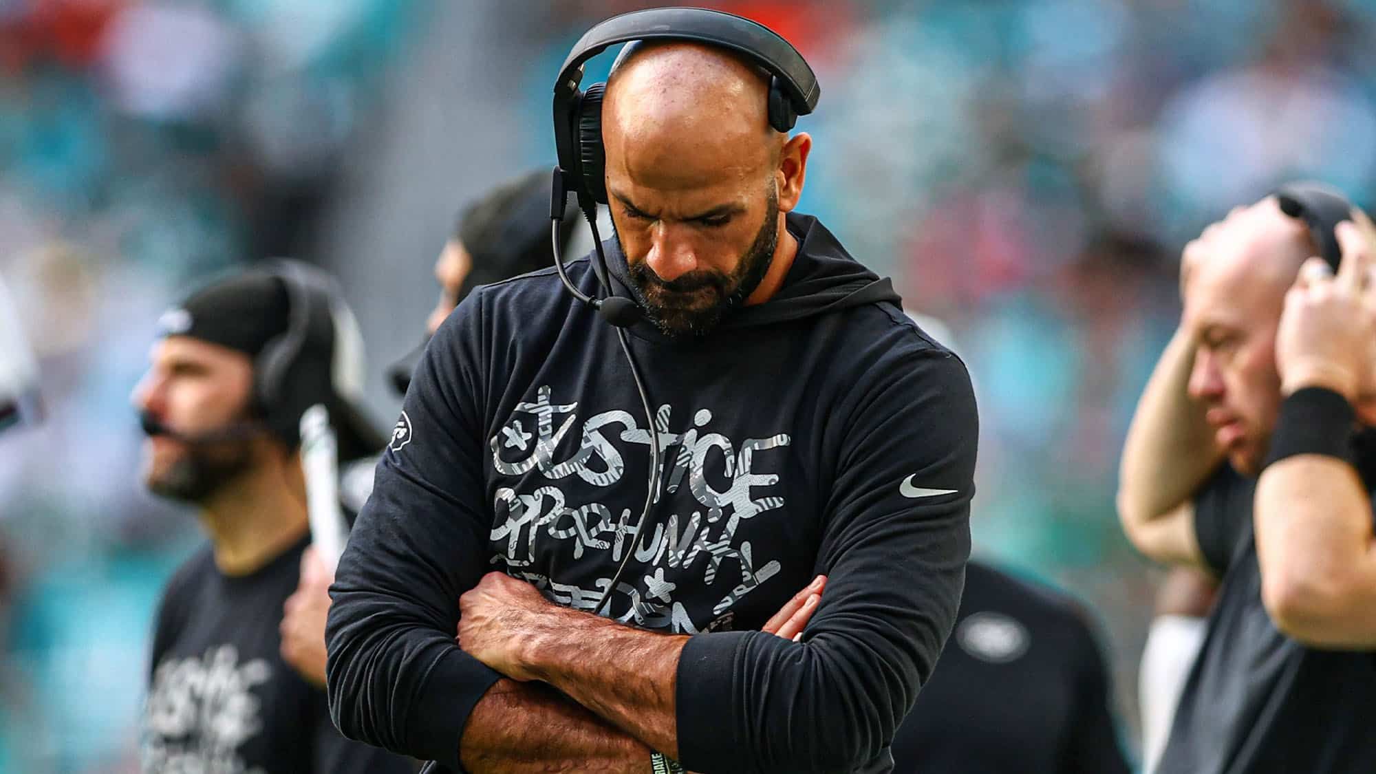 Robert Saleh, NY Jets HC, Fired
