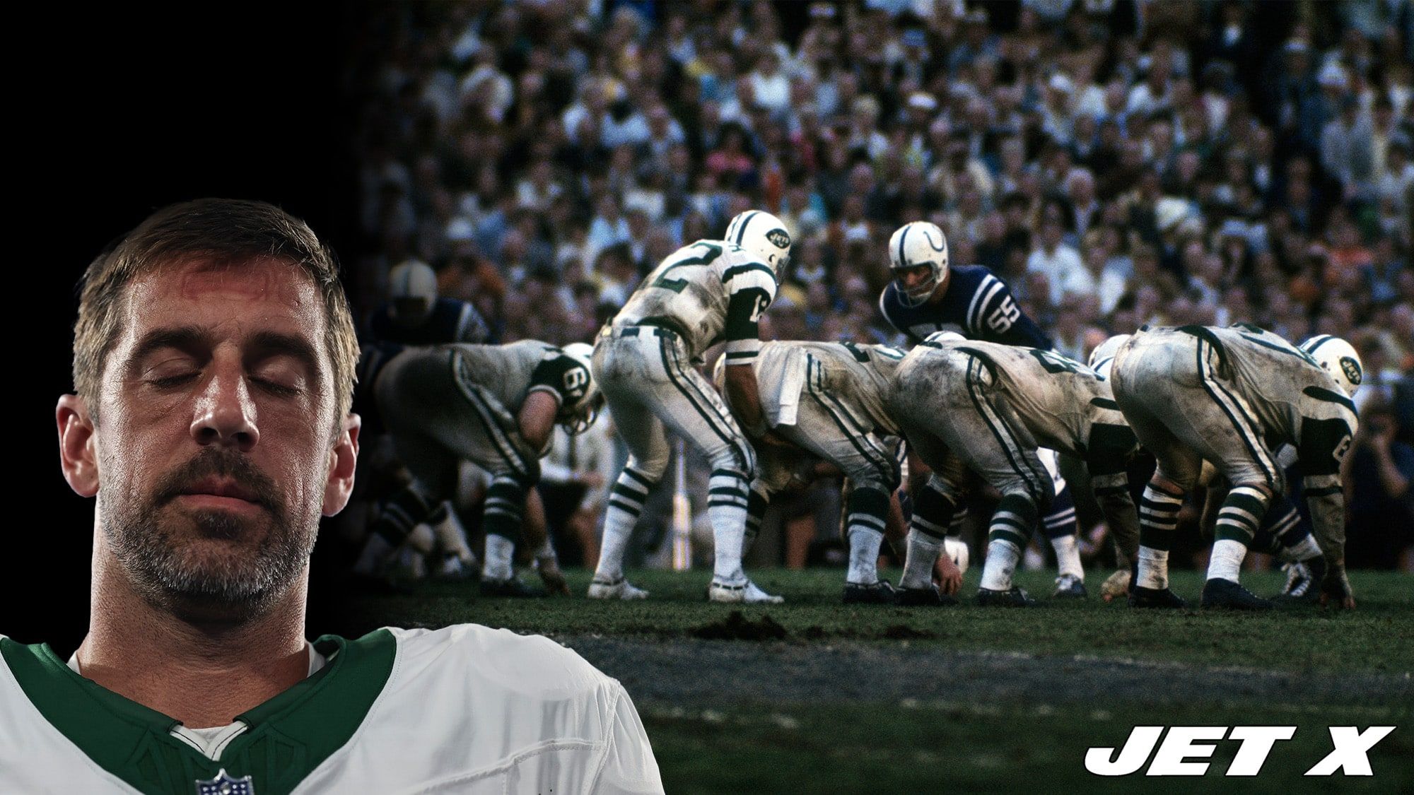 Aaron Rodgers, Joe Namath, New York Jets