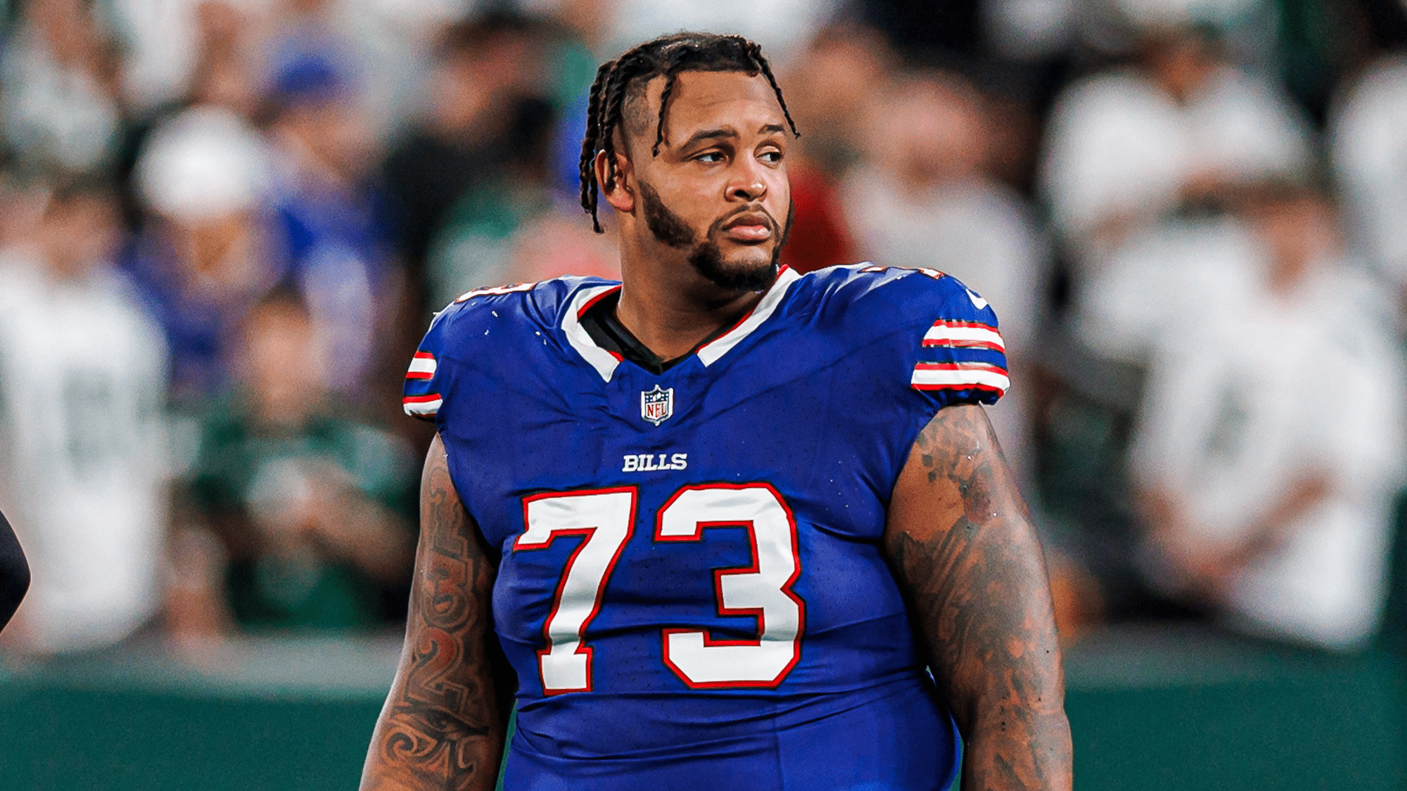 NY Jets, Dion Dawkins, Bills