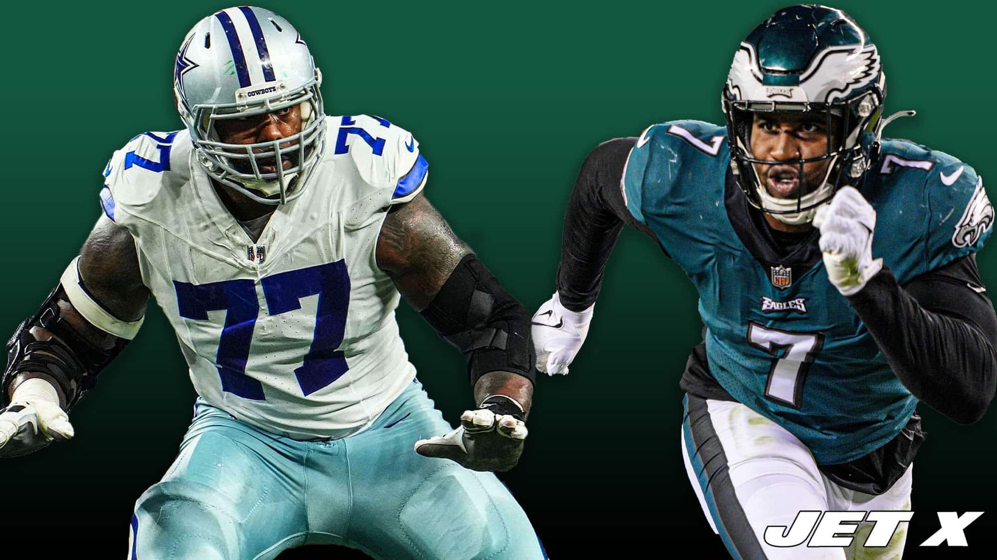 Tyron Smith, Haason Reddick, NY Jets, Film