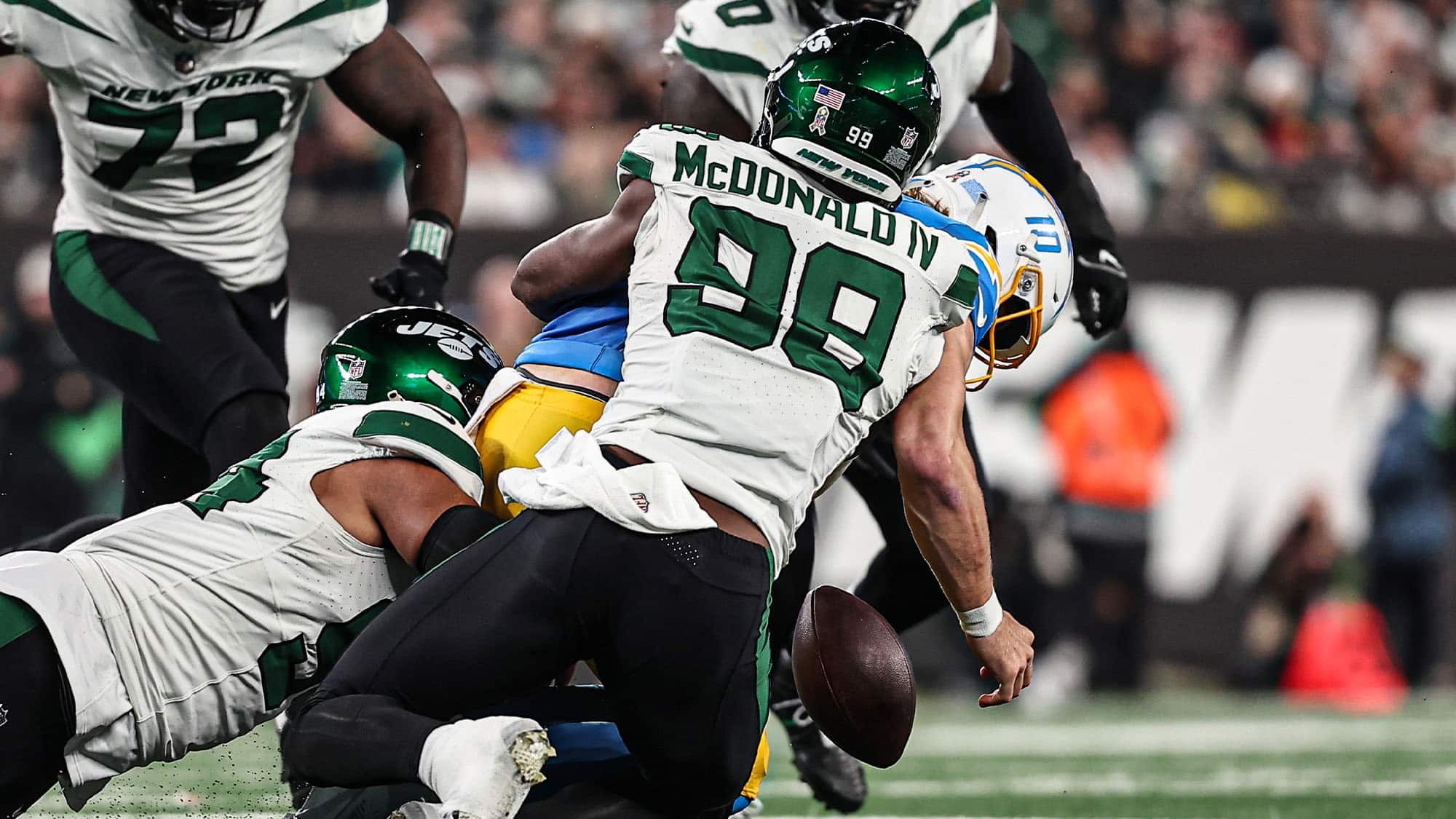 Will McDonald, NY Jets, Sacks, 2024