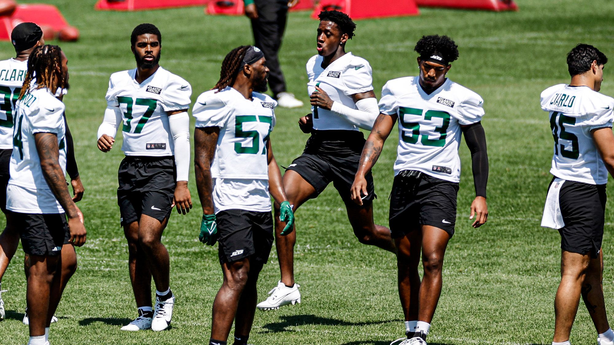 NY Jets Defense, Training Camp, Practice