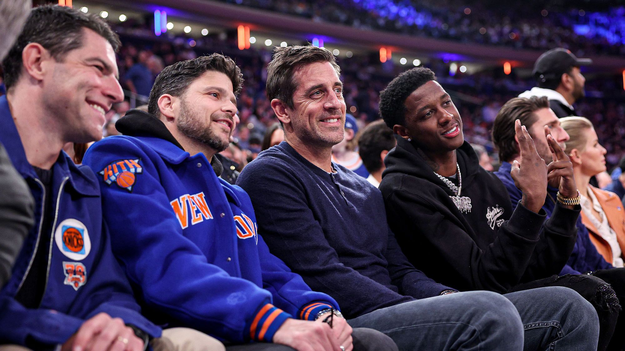 Sauce Gardner, Aaron Rodgers, New York Knicks, Jets, SNY